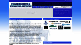 What Powerbrokers.co.za website looked like in 2019 (4 years ago)