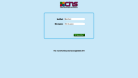 What Portail.cns-edu.com website looked like in 2019 (4 years ago)