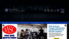 What Psunyc.org website looked like in 2019 (4 years ago)