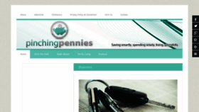 What Pinching-pennies.com website looked like in 2019 (4 years ago)