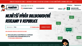 What Plakatov.cz website looked like in 2019 (4 years ago)