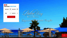What Palmbaybeachhotel.com website looked like in 2019 (4 years ago)