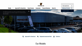 What Porschenewcastle.co.uk website looked like in 2019 (4 years ago)