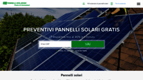 What Pannelli-solari24.it website looked like in 2019 (4 years ago)