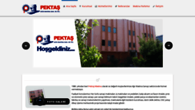 What Pektasmakina.com website looked like in 2019 (4 years ago)