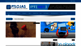What Ptlojas.net website looked like in 2019 (4 years ago)