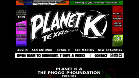 What Planetktexas.com website looked like in 2019 (4 years ago)