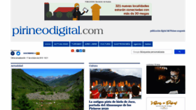 What Pirineodigital.com website looked like in 2019 (4 years ago)