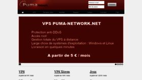 What Puma-network.net website looked like in 2019 (4 years ago)