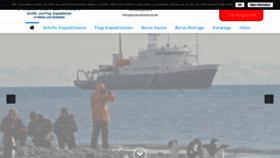 What Polaradventures.de website looked like in 2019 (4 years ago)