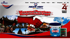 What Pacificpaint.com website looked like in 2019 (4 years ago)