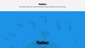 What Pixelherz.de website looked like in 2019 (4 years ago)