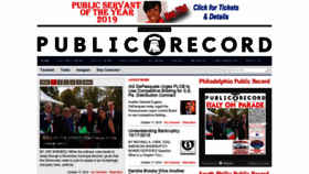 What Phillyrecord.com website looked like in 2019 (4 years ago)