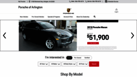 What Porschearlington.com website looked like in 2019 (4 years ago)