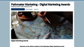 What Pathmakermarketing.com website looked like in 2019 (4 years ago)
