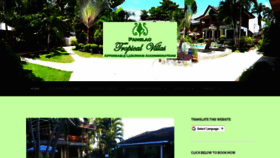 What Panglaotropicalvillas.com website looked like in 2019 (4 years ago)