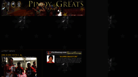 What Pinoygreats.com website looked like in 2019 (4 years ago)