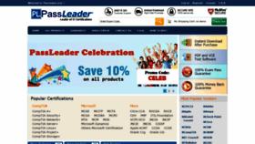 What Passleader.com website looked like in 2019 (4 years ago)