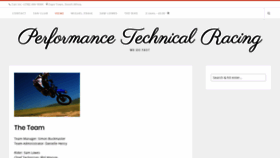 What Performancetechnicalracing.co.uk website looked like in 2019 (4 years ago)