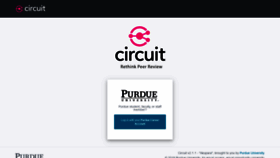 What Peercircuit.org website looked like in 2019 (4 years ago)