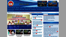 What Pgddttanphu.edu.vn website looked like in 2019 (4 years ago)