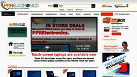 What Pprelectronics.com website looked like in 2019 (4 years ago)