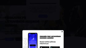 What Pakartot.lt website looked like in 2019 (6 years ago)