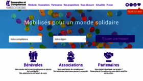 What Passerellesetcompetences.org website looked like in 2019 (4 years ago)
