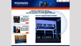 What Pombao.com.br website looked like in 2019 (4 years ago)