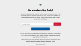 What Pltts.me website looked like in 2019 (4 years ago)