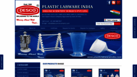 What Plasticlabwareindia.com website looked like in 2019 (4 years ago)