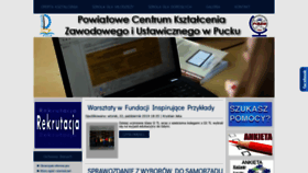 What Pckziu-puck.pl website looked like in 2019 (4 years ago)