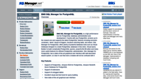 What Pgsqlmanager.com website looked like in 2019 (4 years ago)