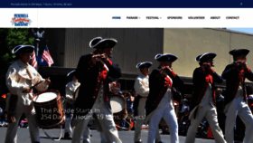 What Parade.org website looked like in 2019 (4 years ago)