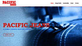 What Pacificjeans.com website looked like in 2019 (4 years ago)