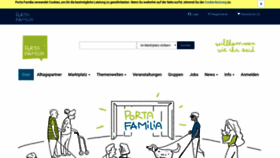 What Portafamilia.de website looked like in 2019 (4 years ago)