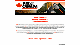 What Pixcanada.com website looked like in 2019 (4 years ago)