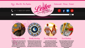 What Psychicleslee.com website looked like in 2019 (4 years ago)