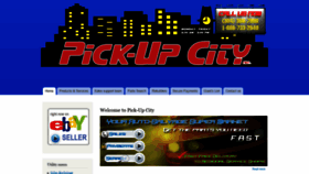 What Pickupcity.com website looked like in 2019 (4 years ago)
