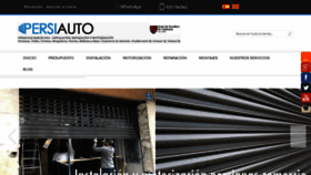 What Persiauto.com website looked like in 2019 (4 years ago)