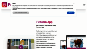 What Petcamapp.com website looked like in 2019 (4 years ago)