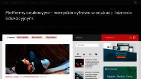 What Platformyedukacyjne.pl website looked like in 2019 (4 years ago)
