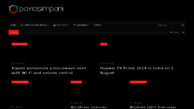 What Paylasimpark.com website looked like in 2019 (4 years ago)