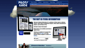 What Pilotsguide.com website looked like in 2019 (4 years ago)