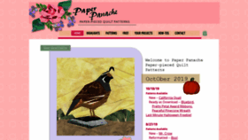 What Paperpanache.com website looked like in 2019 (4 years ago)