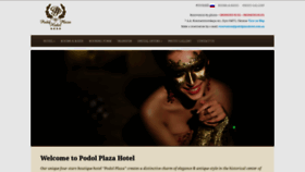 What Podolplazahotel.com.ua website looked like in 2019 (4 years ago)