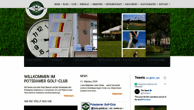 What Potsdamer-golfclub.de website looked like in 2019 (4 years ago)