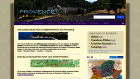 What Provenceweb.fr website looked like in 2019 (4 years ago)