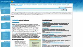 What Patikapedia.hu website looked like in 2019 (4 years ago)