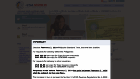 What Psaserbilis.com.ph website looked like in 2019 (4 years ago)